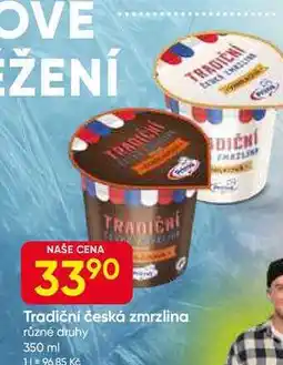 Hruška Prima Tradiční česká zmrzlina různé druhy 350 ml nabídka