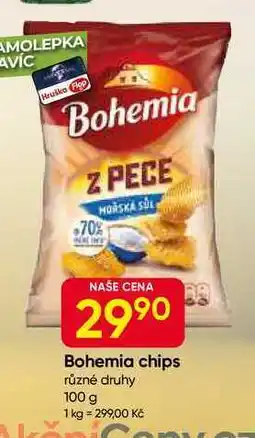 Hruška Bohemia chips různé druhy 100 g nabídka