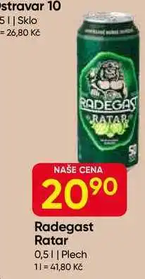 Hruška Radegast Ratar 0,5l Plech nabídka