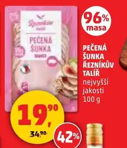 Penny Market Pečená šunka řezníkův talíř nabídka