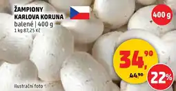 Penny Market Žampiony karlova koruna nabídka