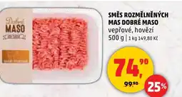 Penny Market Směs rozmělněných mas dobré maso nabídka