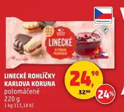 Penny Market Linecké rohlíčky karlova koruna polomáčené nabídka