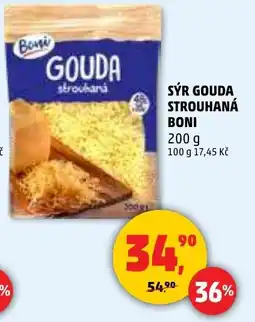 Penny Market Sýr gouda strouhaná boni nabídka