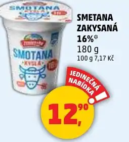 Penny Market Smetana zakysaná 16% nabídka