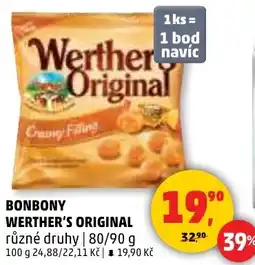 Penny Market Bonbony werther's original nabídka