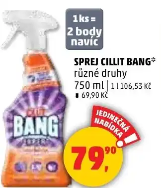 Penny Market Sprej cillit bang nabídka