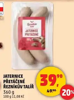 Penny Market Jaternice přetáčené řezníkův talíř nabídka