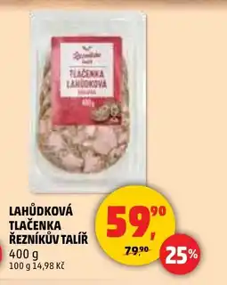 Penny Market Lahůdková tlačenka řezníkův talíř nabídka