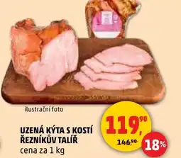 Penny Market Uzená kýta s kostí řezníkův talíř nabídka