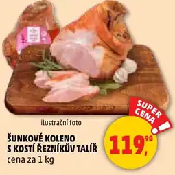 Penny Market Šunkové koleno s kostí řezníkův talíř nabídka