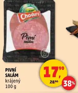 Penny Market Pivní salám krájený nabídka