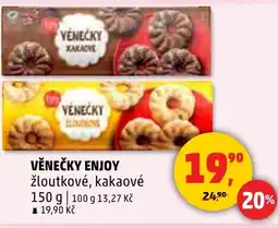 Penny Market Věnečky enjoy žloutkové, kakaové nabídka