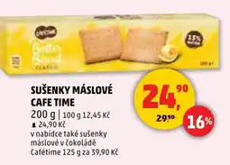 Penny Market Sušenky máslové cafe time nabídka