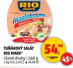 Penny Market Tuňákový salát rio mare nabídka