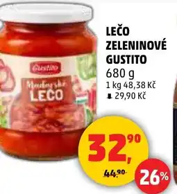 Penny Market Lečo zeleninové gustito nabídka