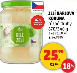 Penny Market Zelí karlova koruna nabídka