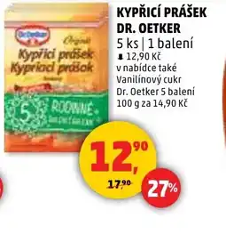 Penny Market Kypřicí prášek DR. OETKER nabídka