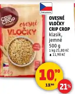 Penny Market Ovesné vločky crip crop klasik, jemné nabídka