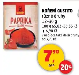 Penny Market Koření gustito nabídka