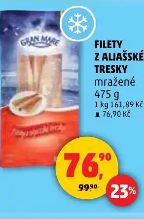Penny Market Filety z aljašské tresky nabídka