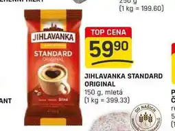 Flop JIHLAVANKA STANDARD ORIGINAL 150 g, mletá nabídka