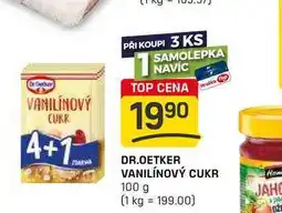 Flop DR.OETKER VANILÍNOVÝ CUKR 100 g nabídka
