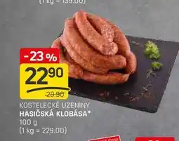 Flop HASIČSKÁ KLOBÁSA 100 g nabídka