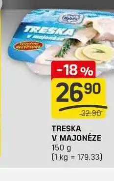 Flop TRESKA V MAJONÉZE 150 g nabídka