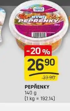 Flop PEPŘENKY 140 g nabídka