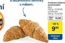 Tesco Croissant máslový multicereální, 65 g nabídka