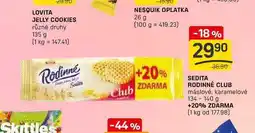 Flop SEDITA RODINNÉ CLUB máslové, karamelové 134-140 g nabídka