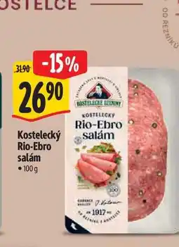 Albert Kostelecký Rio-Ebro salám 100g nabídka