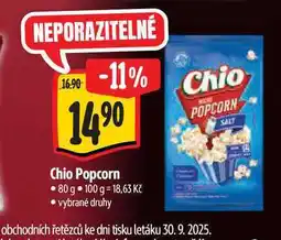 Albert Chio Popcorn 80 g nabídka