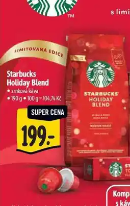 Albert Starbucks Holiday Blend 190 g nabídka