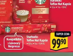 Albert Starbucks Toffee Nut Kapsle 10 ks nabídka