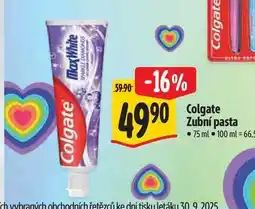 Albert Colgate Zubní pasta 75 ml nabídka