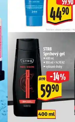 Albert STR8 Sprchový gel 400 ml nabídka