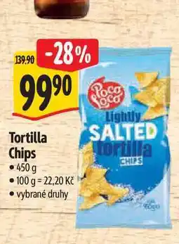 Albert Tortilla Chips 450 g nabídka