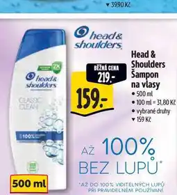 Albert Head & Shoulders Šampon na vlasy 500 ml nabídka