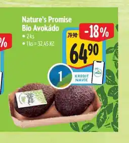 Albert Nature's Promise Bio Avokádo 2ks nabídka