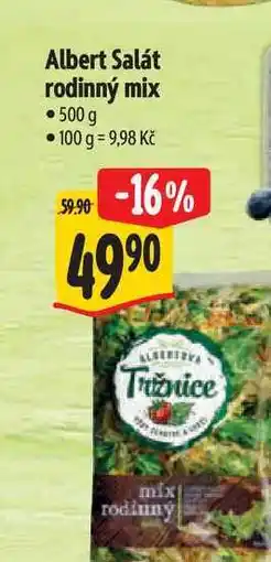 Albert Albert Salát rodinný mix 500 g nabídka