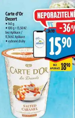 Albert Carte d'Or Dezert 140g nabídka