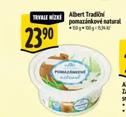 Albert Albert Tradiční pomazánkové natural 150 g nabídka