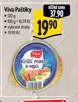 Albert Viva Paštiky 120 g nabídka