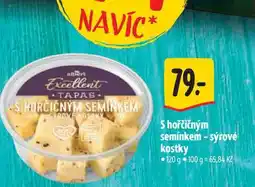 Albert S hořčičným semínkem - sýrové kostky 120 g nabídka