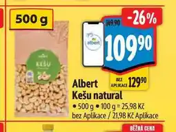 Albert Albert Kešu natural 500 g nabídka