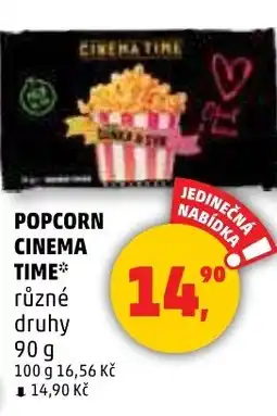 Penny Market Popcorn cinema time nabídka