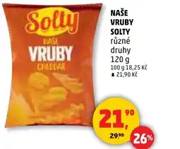 Penny Market Naše vruby solty nabídka