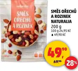 Penny Market Směs ořechů a rozinek naturalia nabídka